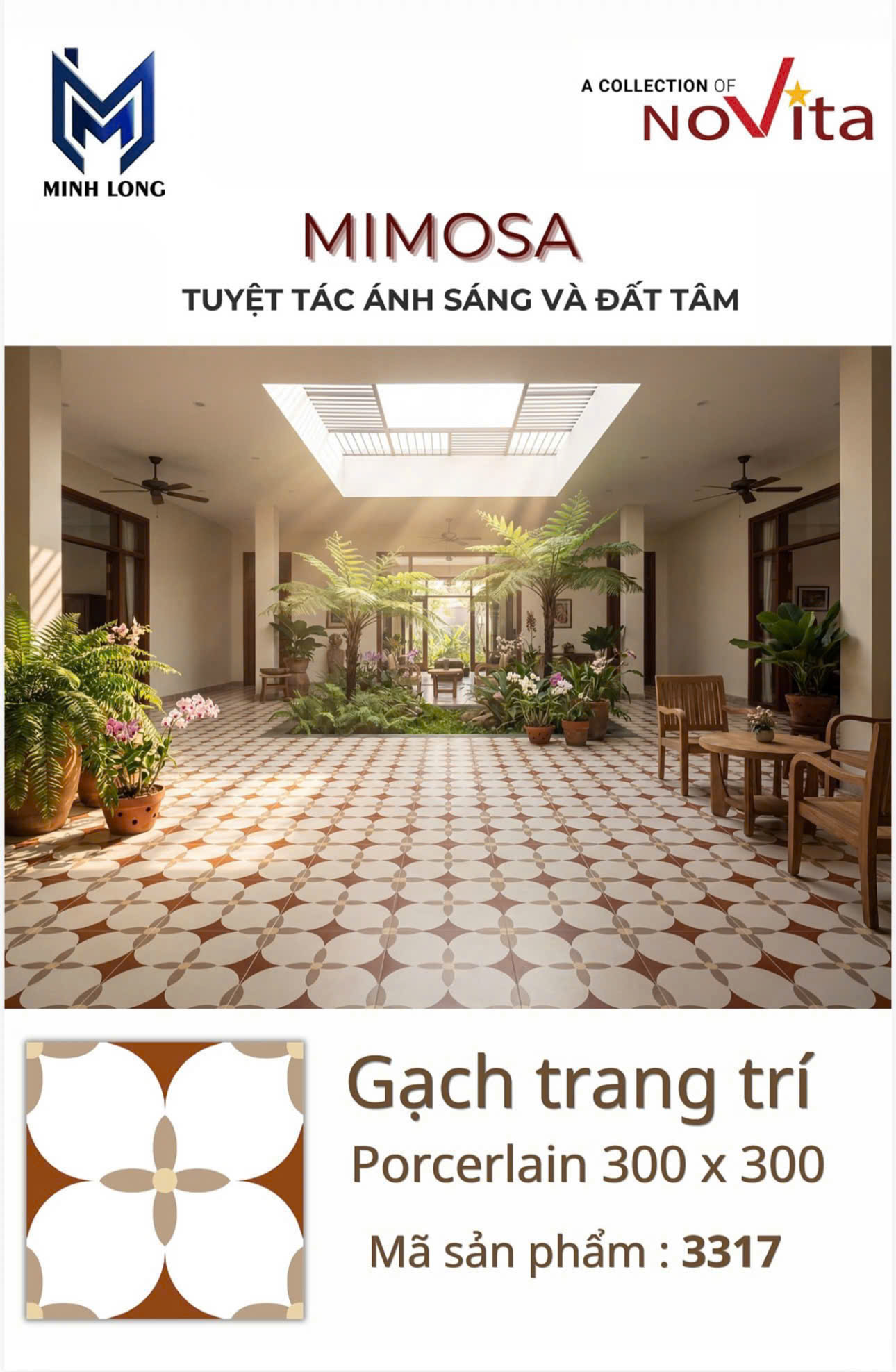 Gạch ốp lát tổng hợp 300X300